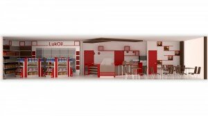 Project: Lukoil petrol station - scene 1